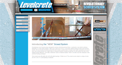 Desktop Screenshot of levelcrete.com